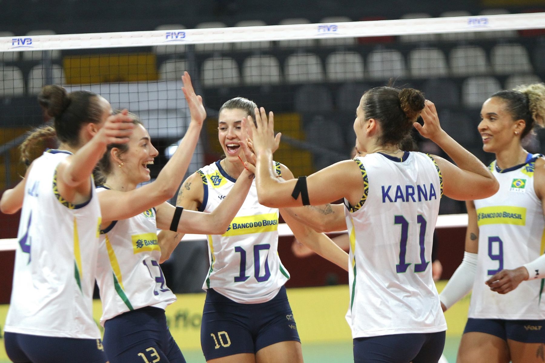 Brasil atropela Chile e fecha fase de grupos da Copa Sul-Americana de Vôlei invicto