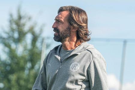 Andrea Pirlo, treinador do United FC, dos Emirados Árabes Unidos