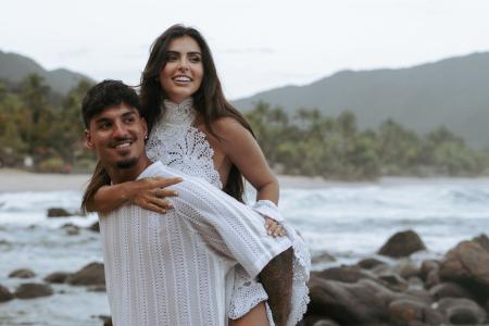 Ensaio 'pré-wedding' de Gabriel Medina e Isabella Arantes