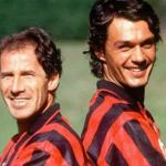 Parceiro histórico no Milan, Paolo Maldini reage à morte de Baresi