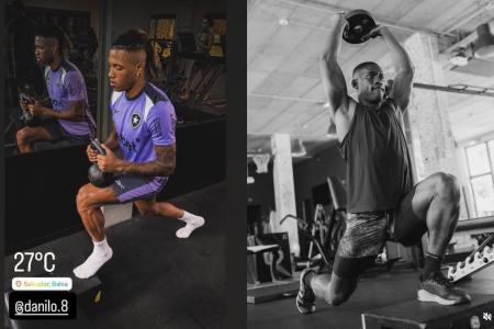 Danilo e Bastos vivem relações diferentes com o Botafogo