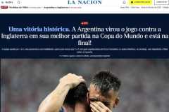 Veja repercussão da vitória da Argentina sobre a Inglaterra