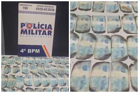Foram localizadas 80 cédulas de R$ 100, além de mais de 70 fragmentos de outras de mesmo valor