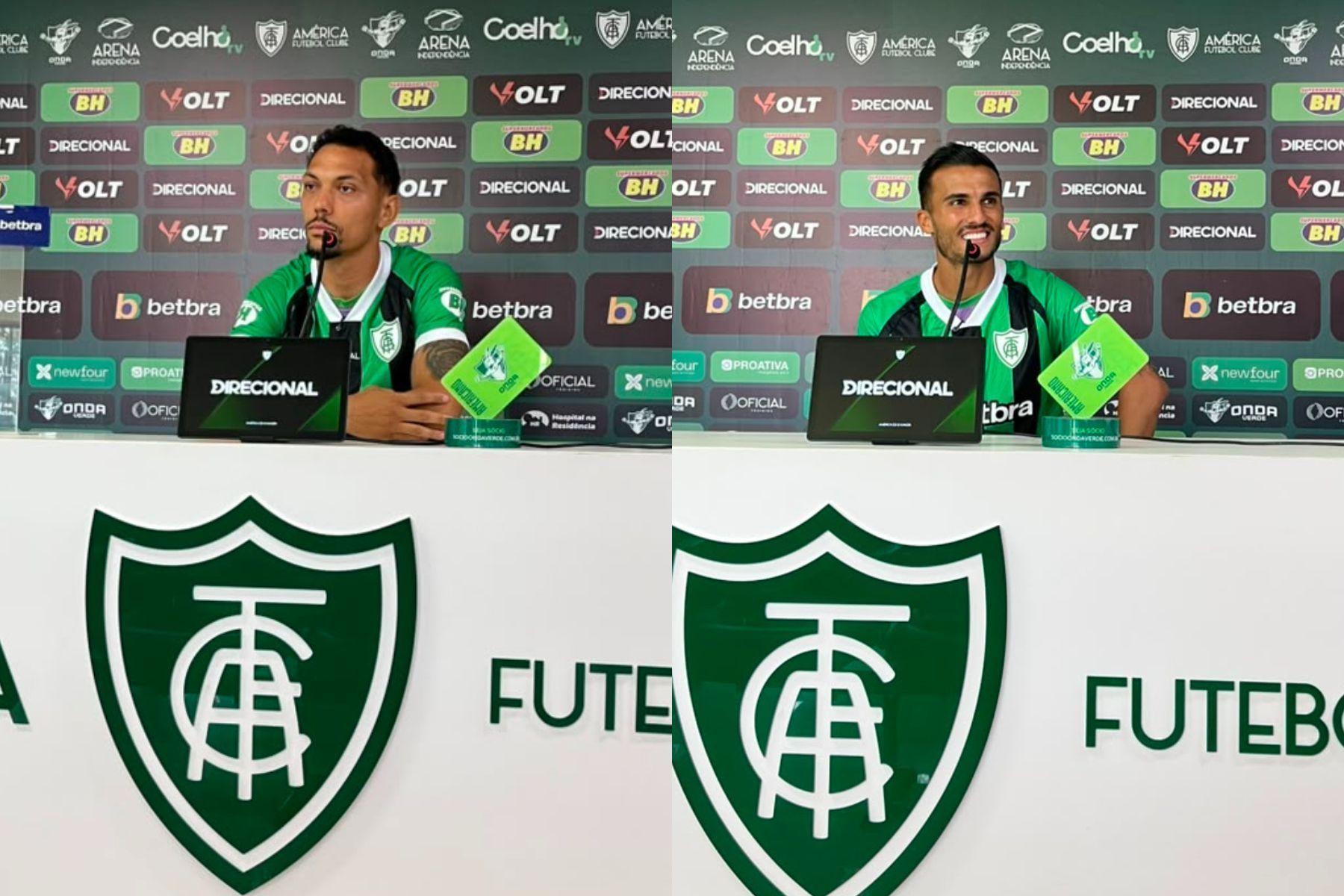 América apresenta Alex Silva e Guilherme Parede para a sequência da Série B