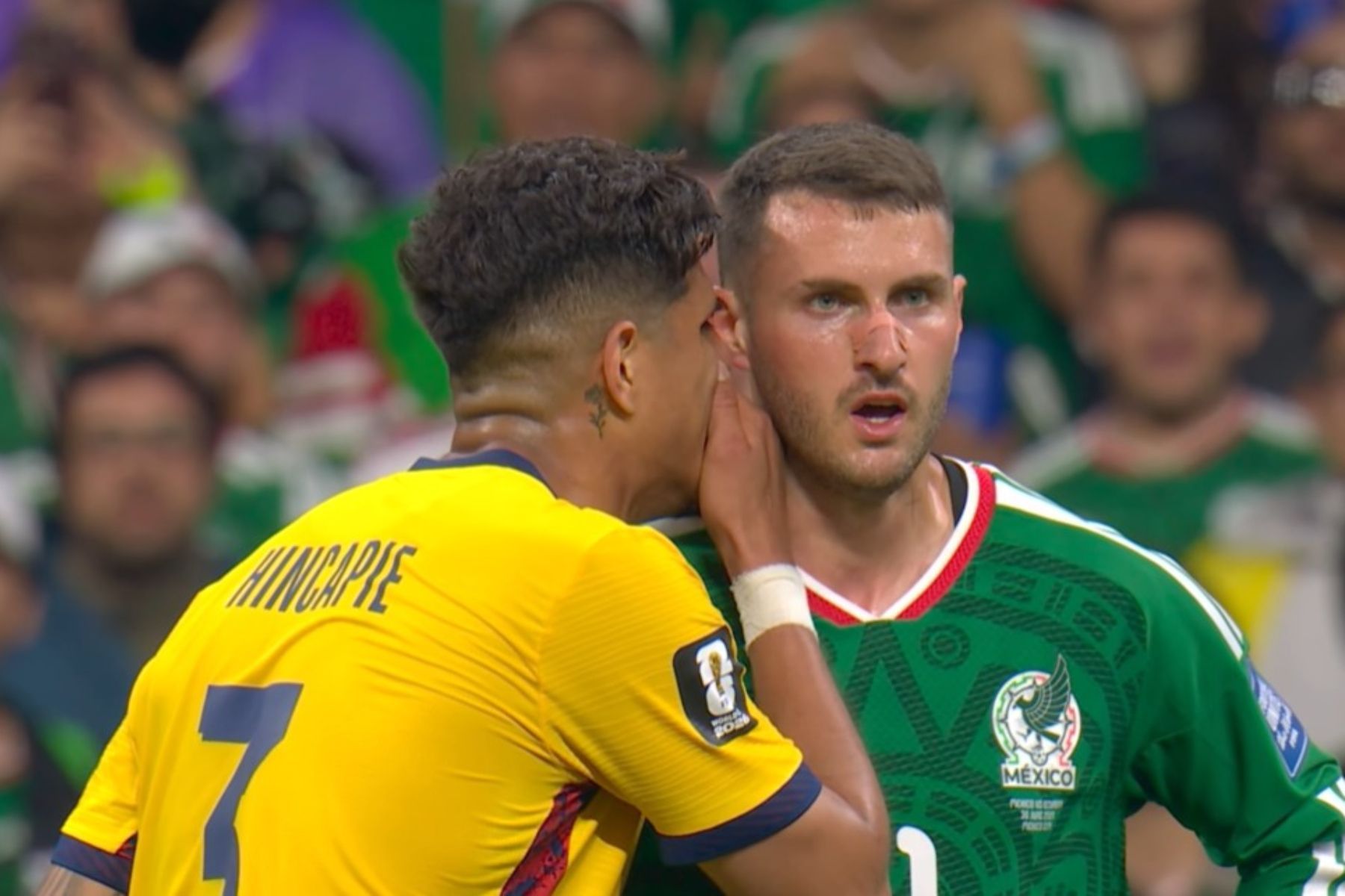 Lateral do Equador é o segundo na Copa do Mundo expulso por nova regra da Fifa