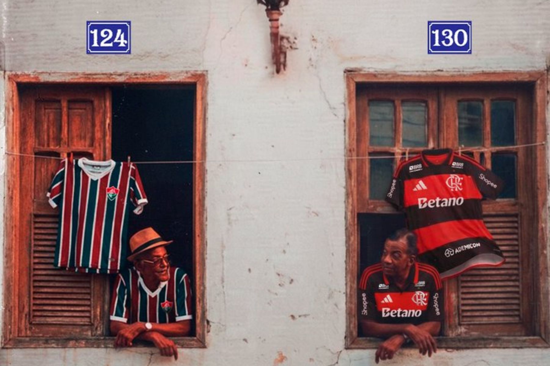Flamengo lembra personagens históricos e presta homenagem ao Fluminense