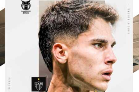 Gutte, meio-campista do Atlético, é relacionado para partida pelo Brasileirão • Reprodução/Instagram Gutte