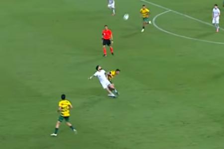Lance que originou o gol do Cuiabá sobre o América