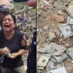 Vídeo: policiais roubam dinheiro de vítimas de terremotos na Venezuela durante resgate