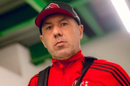 Embora sempre sério, Leonardo Jardim gostou da atuação do Flamengo contra a Chapecoense