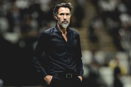 Barba Domínguez, técnico do Atlético, na Arena MRV