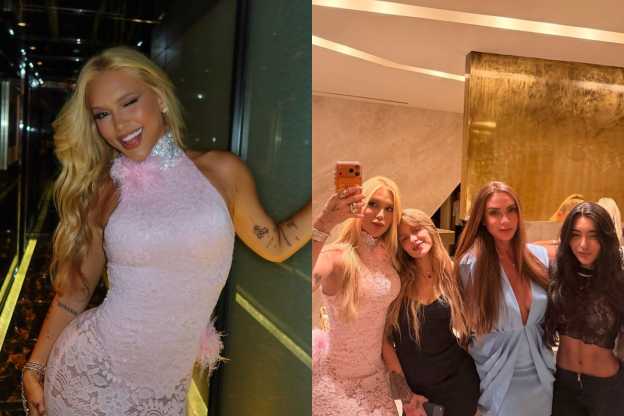 Virginia Fonseca é vista em noitada na Itália com Luísa Sonza e Nicole Bahls