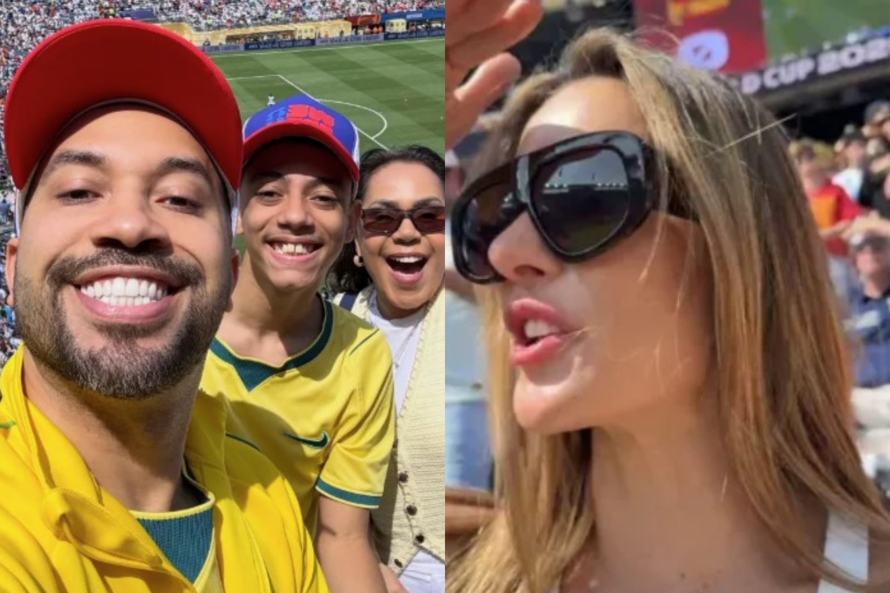 Gil do Vigor, Alessandra Ambrósio e outros: veja brasileiros na final da Copa do Mundo