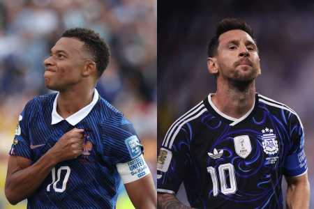 Mbappé e Messi são os camisas 10 de França e Argentina na Copa do Mundo