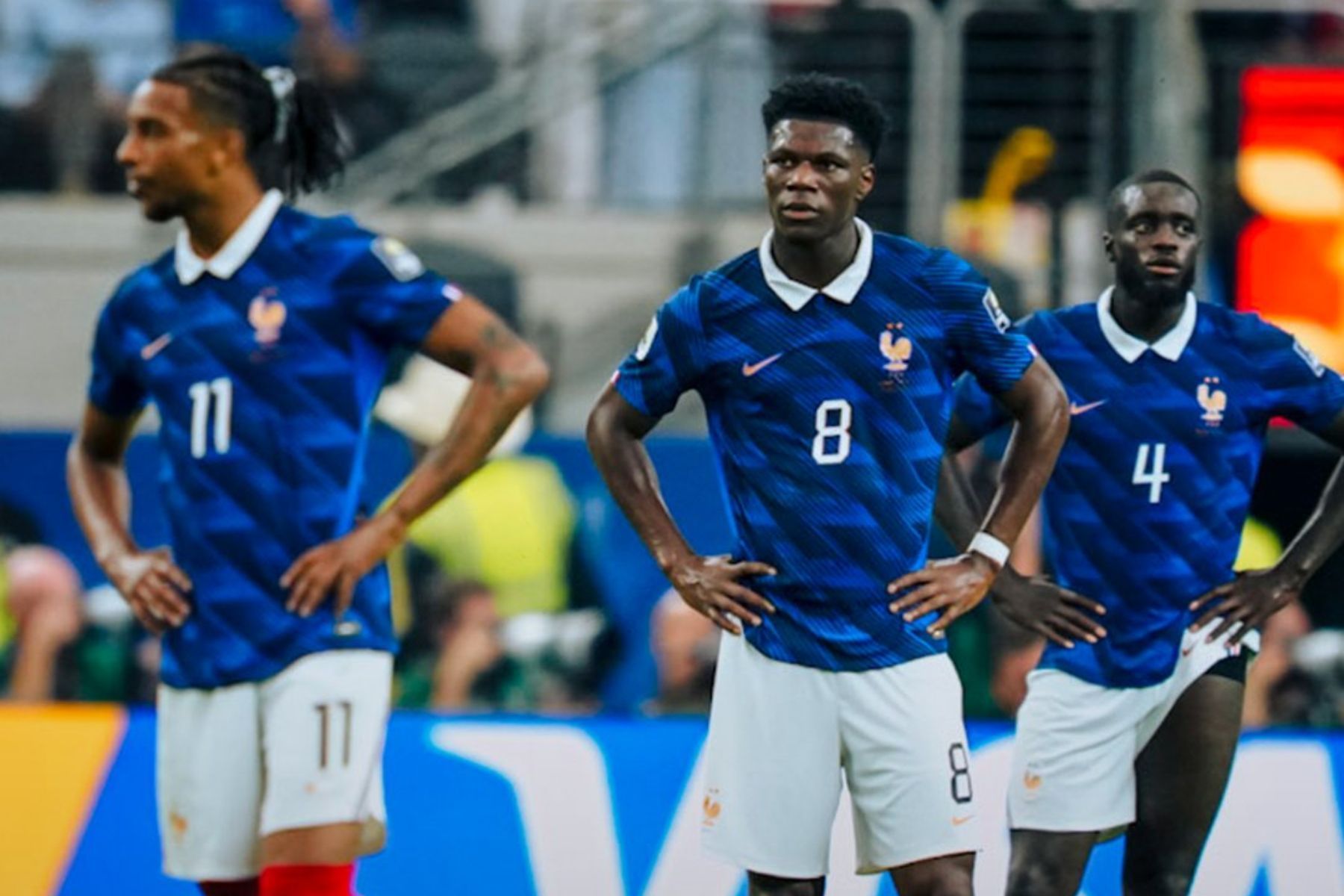 França é eliminada da Copa e perde chance de igualar recorde de Brasil e Alemanha