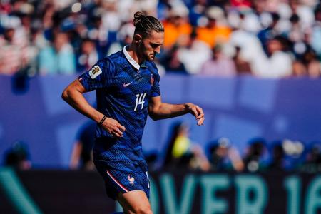 Rabiot em jogo da França
