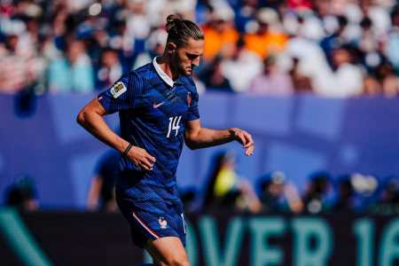 Rabiot em jogo da França