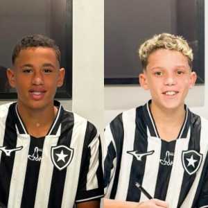 Gabriel Gilmar e Pietro França são joias para o futuro do Botafogo