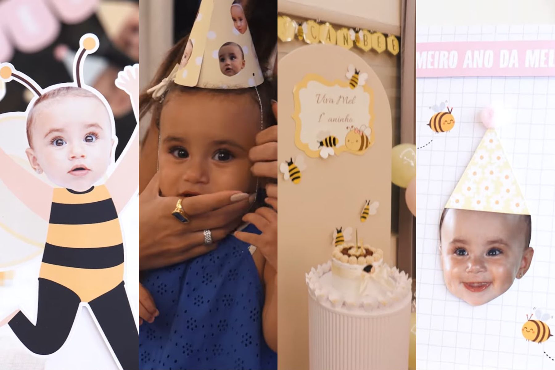 Fotos: Neymar e Bruna Biancardi celebram o 1º aniversário da filha com festa intimista
