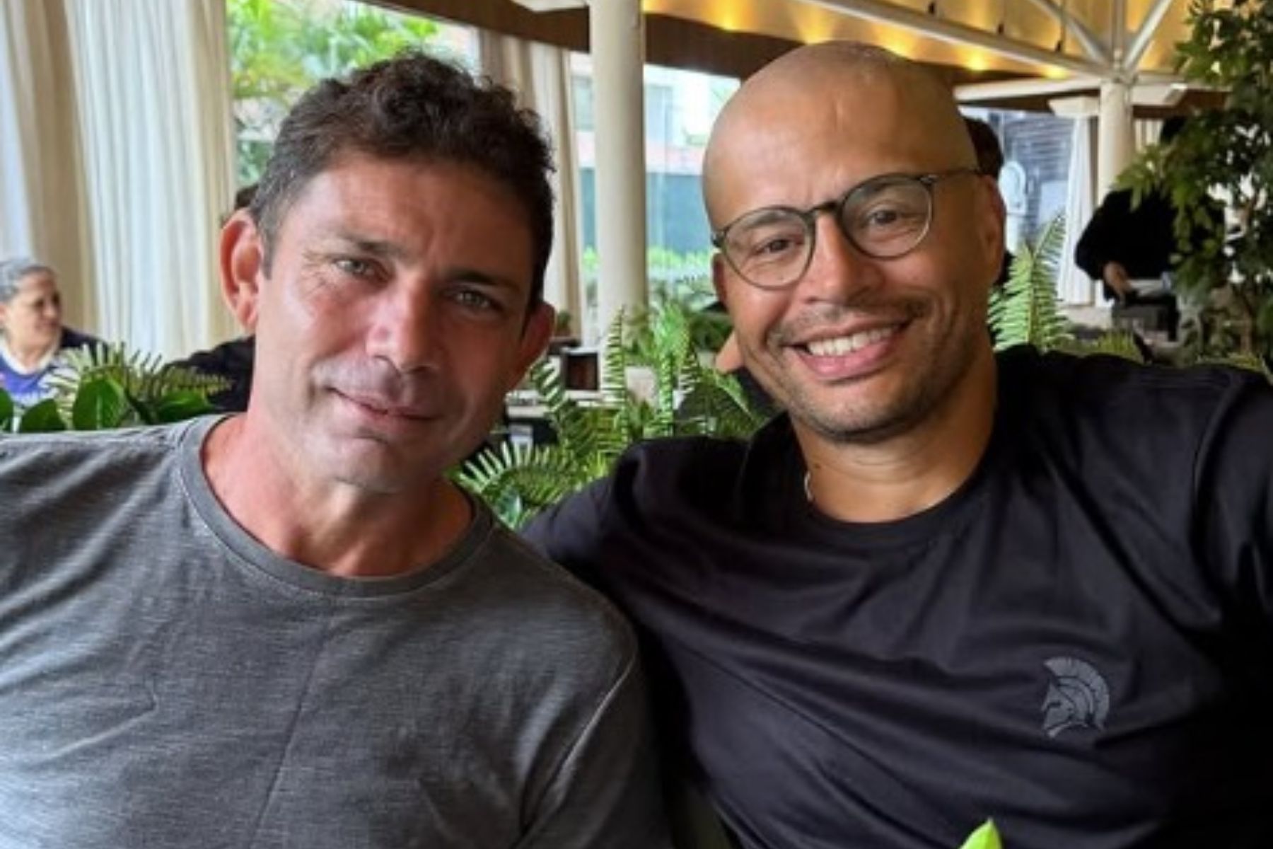 Ídolo do Cruzeiro, Alex se encontra com destaque da Tríplice Coroa: 'Matador'
