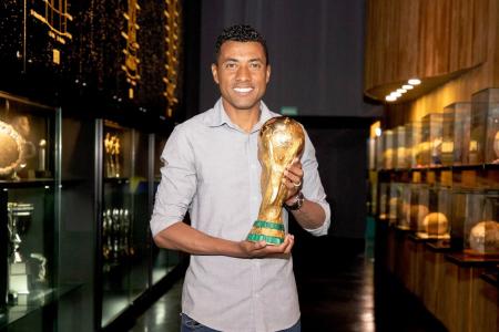 Kleberson, pentacampeão pela Seleção Brasileira