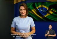 Michelle grava vídeo para convenção do PL e justifica ausência; veja na íntegra