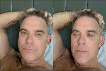 Robbie Williams se envolveu em uma polêmica sobre suposto uso de cocaína durante cerimônia da final da Copa do Mundo