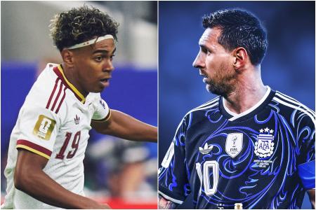 Lamine Yamal, da Espanha, e Lionel Messi, da Argentina, vão se enfrentar pela Copa do Mundo