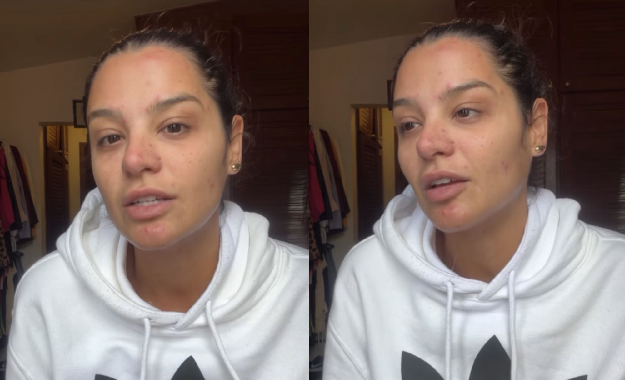 Gabriella Augusto divulga áudios de Cartolouco e da mãe dele: 'Lucas é doente'