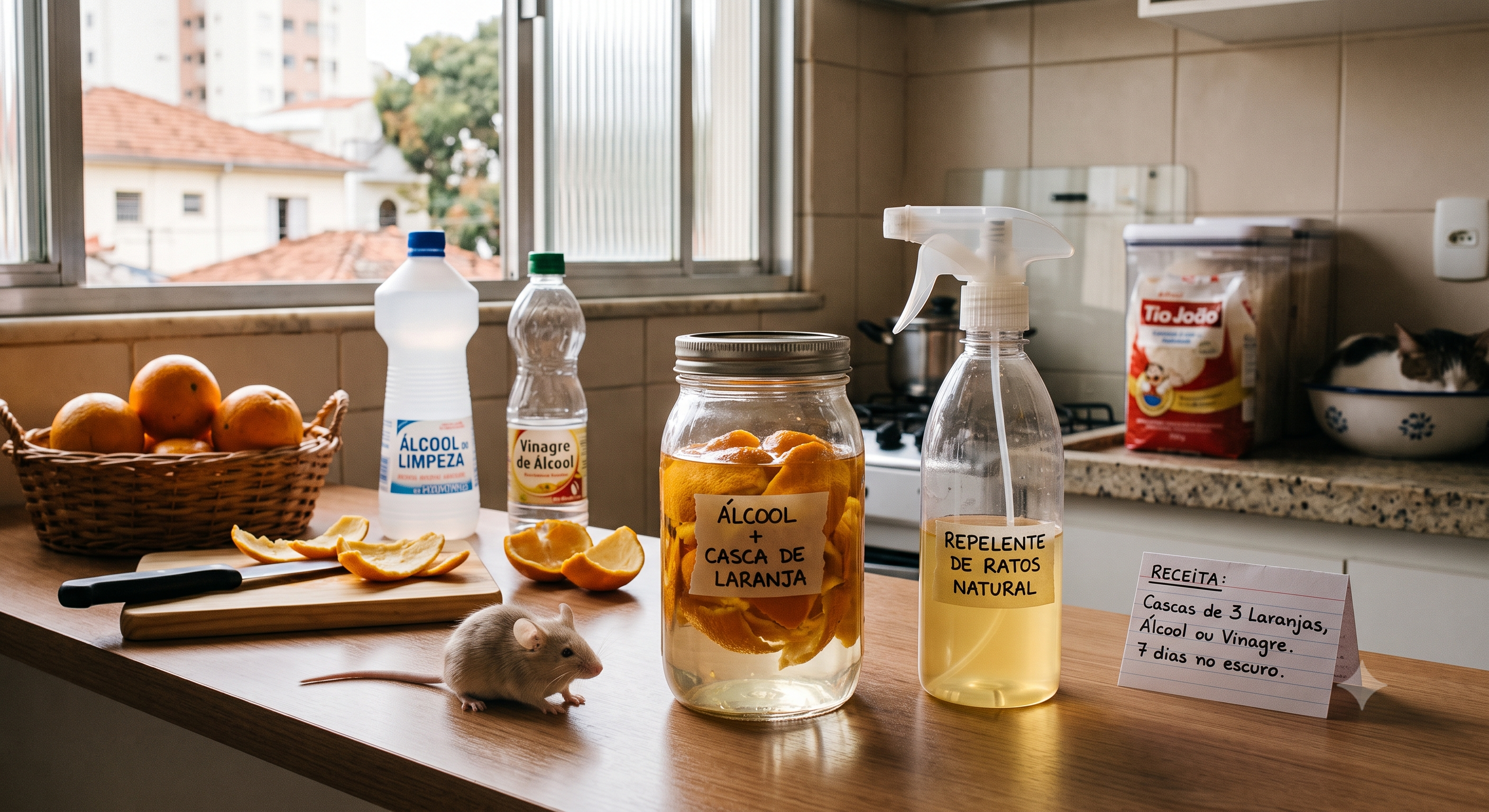 Como afastar ratos de casa com cascas de laranja e repelente natural caseiro