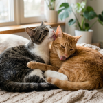 Você sabe por que os gatos lambem uns aos outros? Existem dois motivos principais