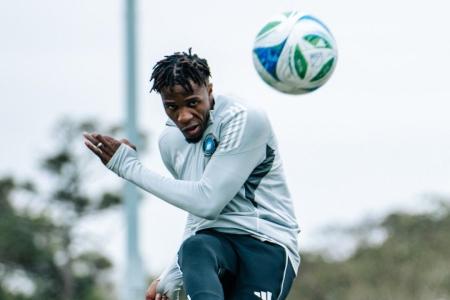 Wilfried Zaha em treino pelo Charlotte FC