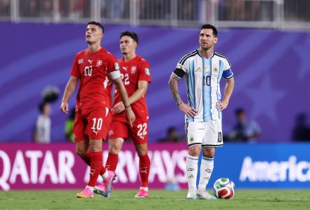 Lionel Messi em Argentina x Suíça