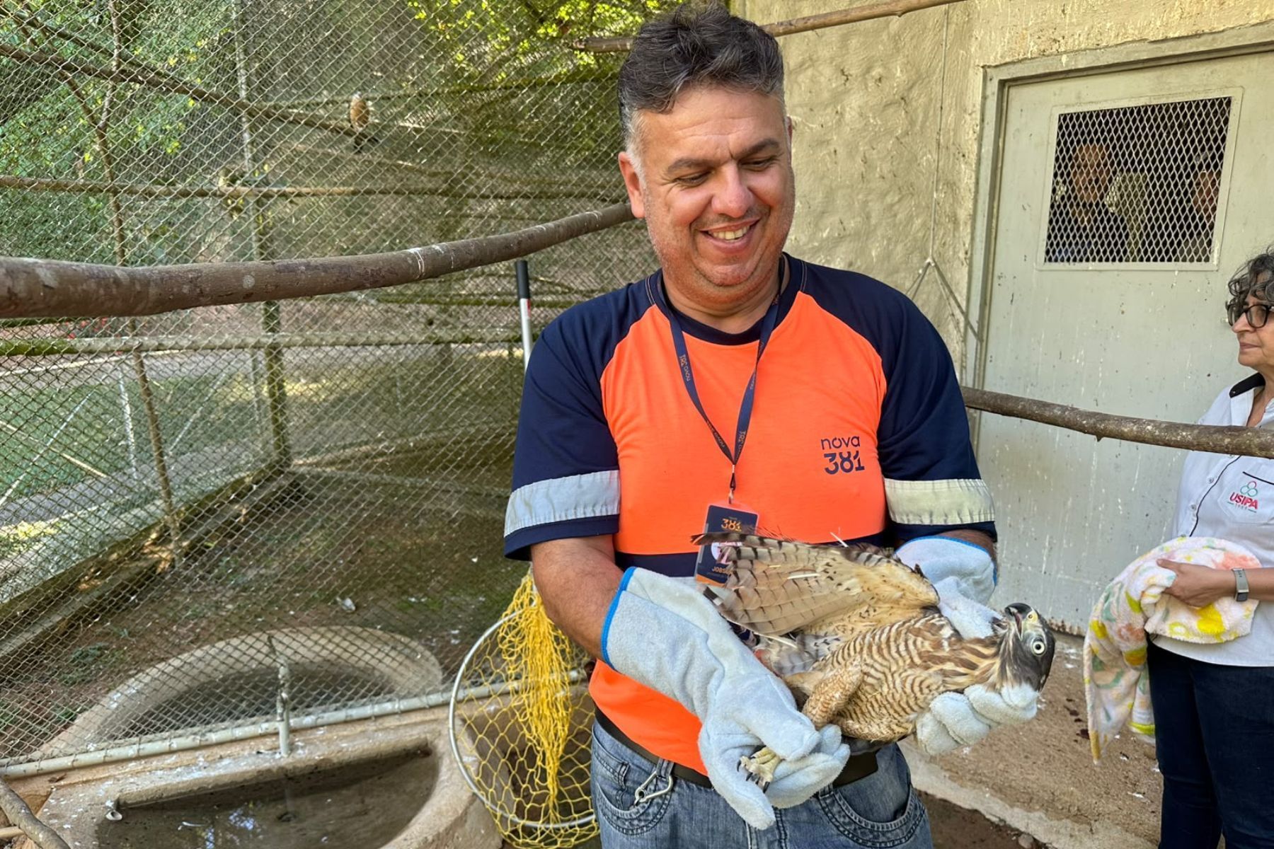 Equipes da Nova 381 participam de treinamento na Usipa para manejo de animais silvestres