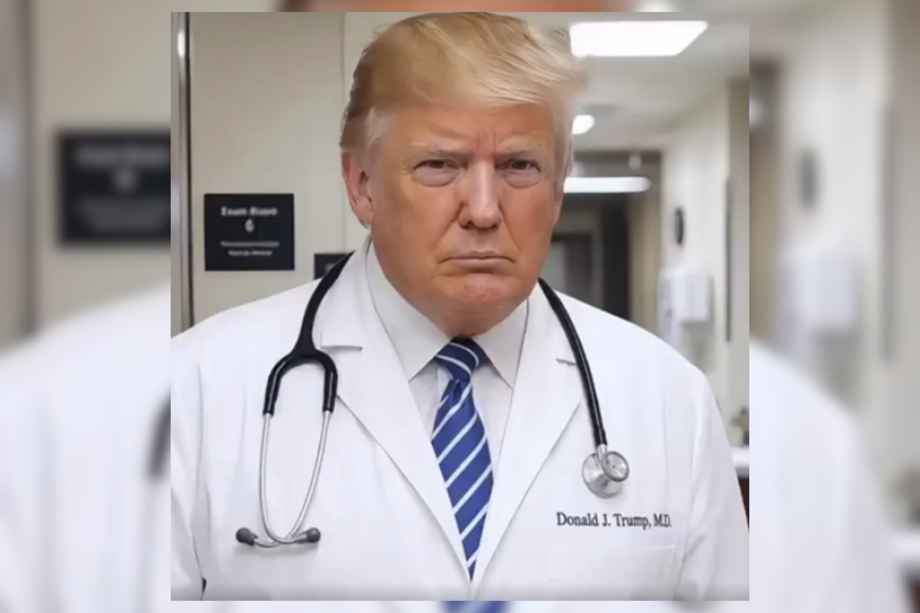 Trump publica vídeo de IA em que se torna médico e 'cura' opositores famosos; veja