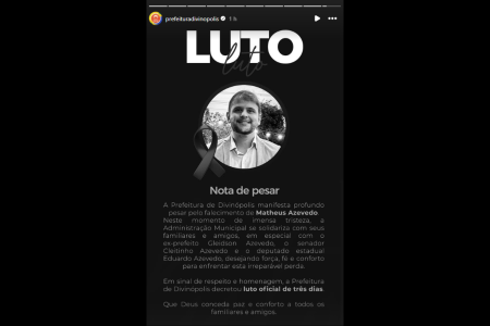 • Reprodução | Instagram prefeitura de Divinópolis
