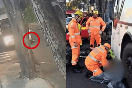 Acidente aconteceu no bairro Planalto, Região Norte de Belo Horizonte