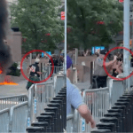 Homem é preso após provocar incêndio e detonar fogos em frente ao prédio do ICE, nos EUA