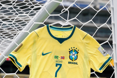 Camisa do Brasil para enfrentar Noruega na Copa do Mundo 2026