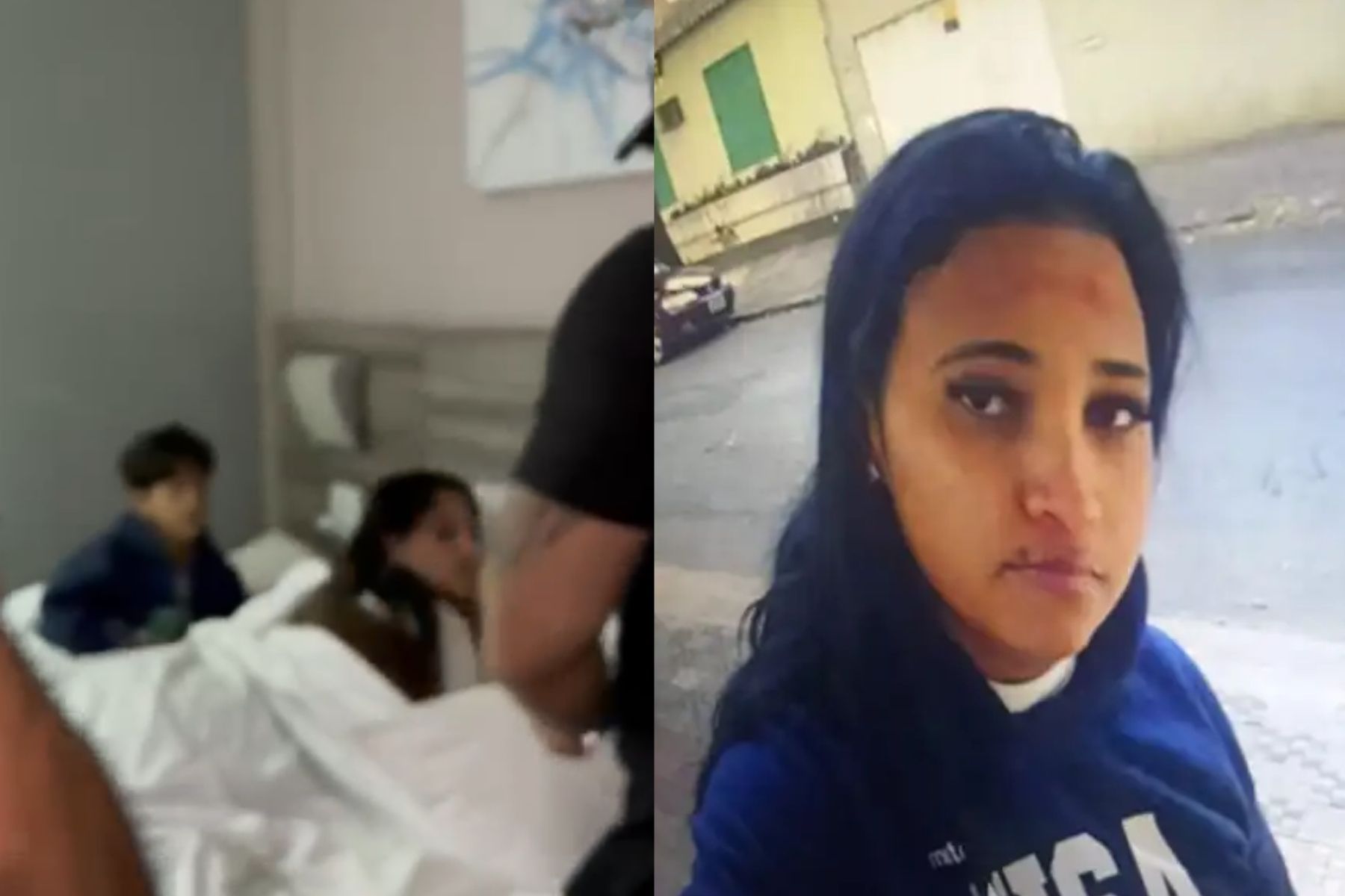 Vídeo: diarista que matou casal é surpreendida pela PC em quarto de hotel