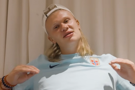Erling Haaland, atacante da Noruega e do Manchester City