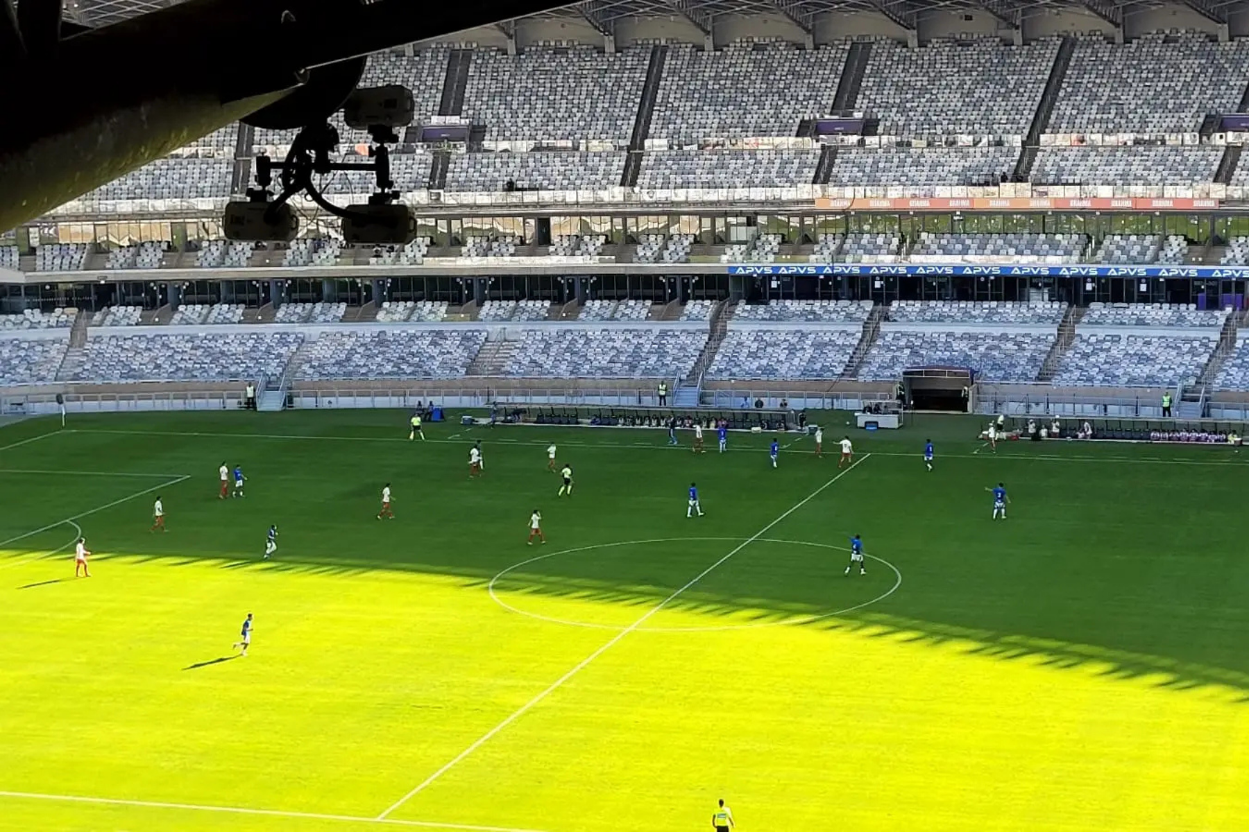 Primeiro do Brasil, Mineirão passa a operar com tecnologia de impedimento semiautomático
