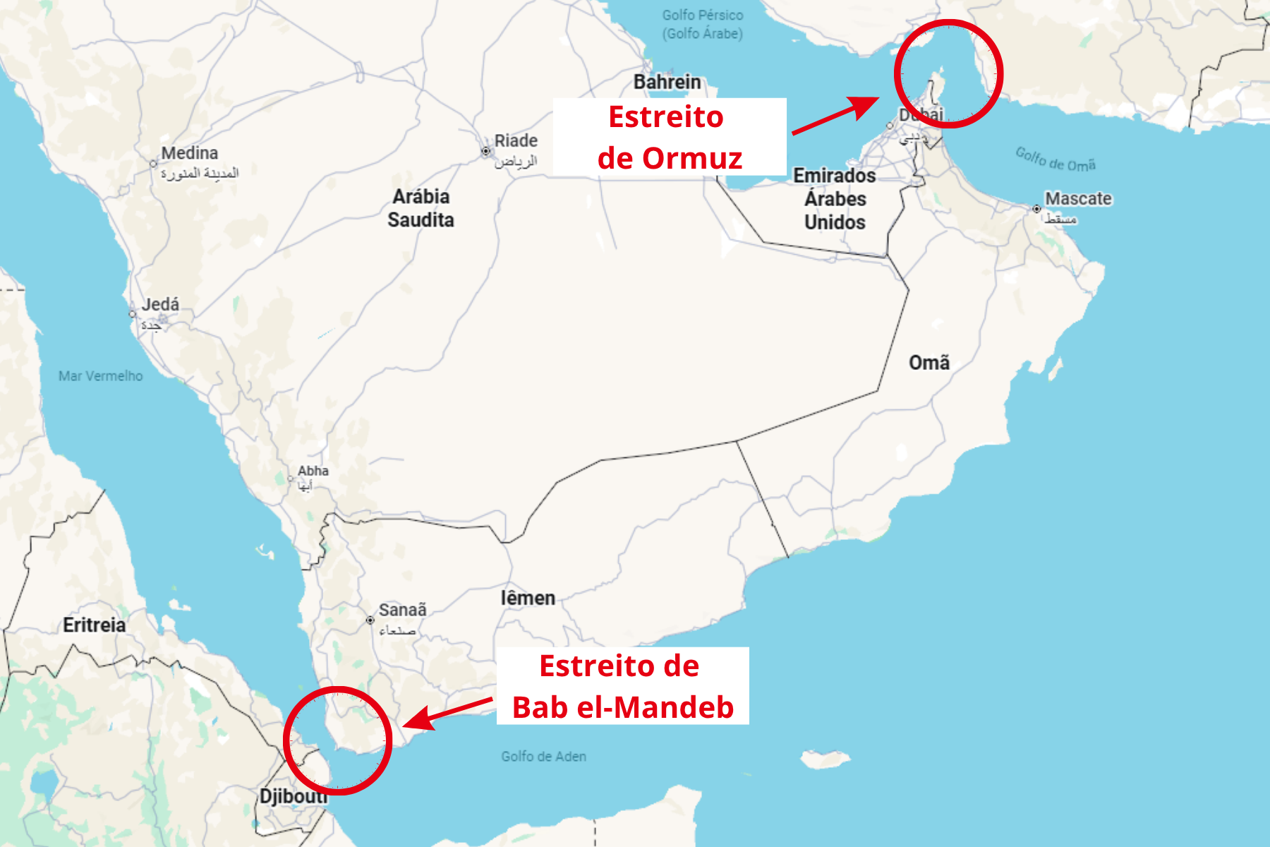 O que é o Estreito de Bab el-Mandeb? Entenda importância de região alvo de bloqueio dos Houthis