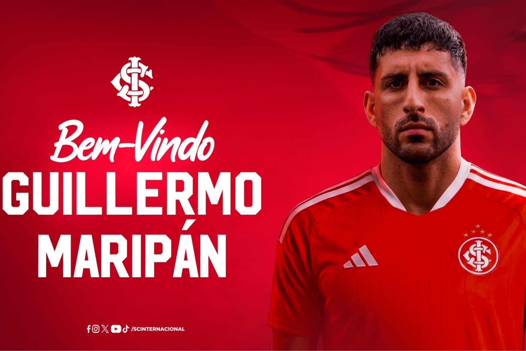 Inter anuncia contratação do zagueiro chileno Guillermo Maripán