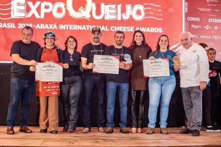 Medalhistas na ExpoQueijo • Divulgação