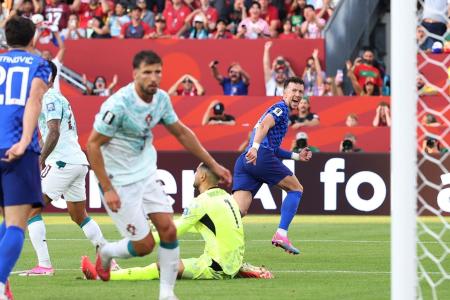 Perisic marca gol para a Croácia • Divugação/Fifa
