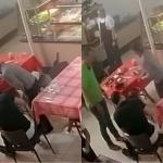 Vídeo: criança engasgada é salva por bombeiro de folga em restaurante em MG