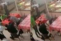 Vídeo: criança engasgada é salva por bombeiro de folga em restaurante em MG