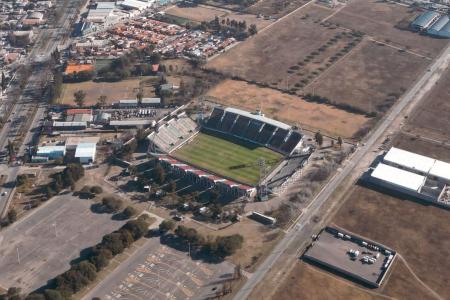 Estádio Padre Ernesto Martearena, em Salta, na Argentina • Luis Miguel Ferreira/athletico.com.br