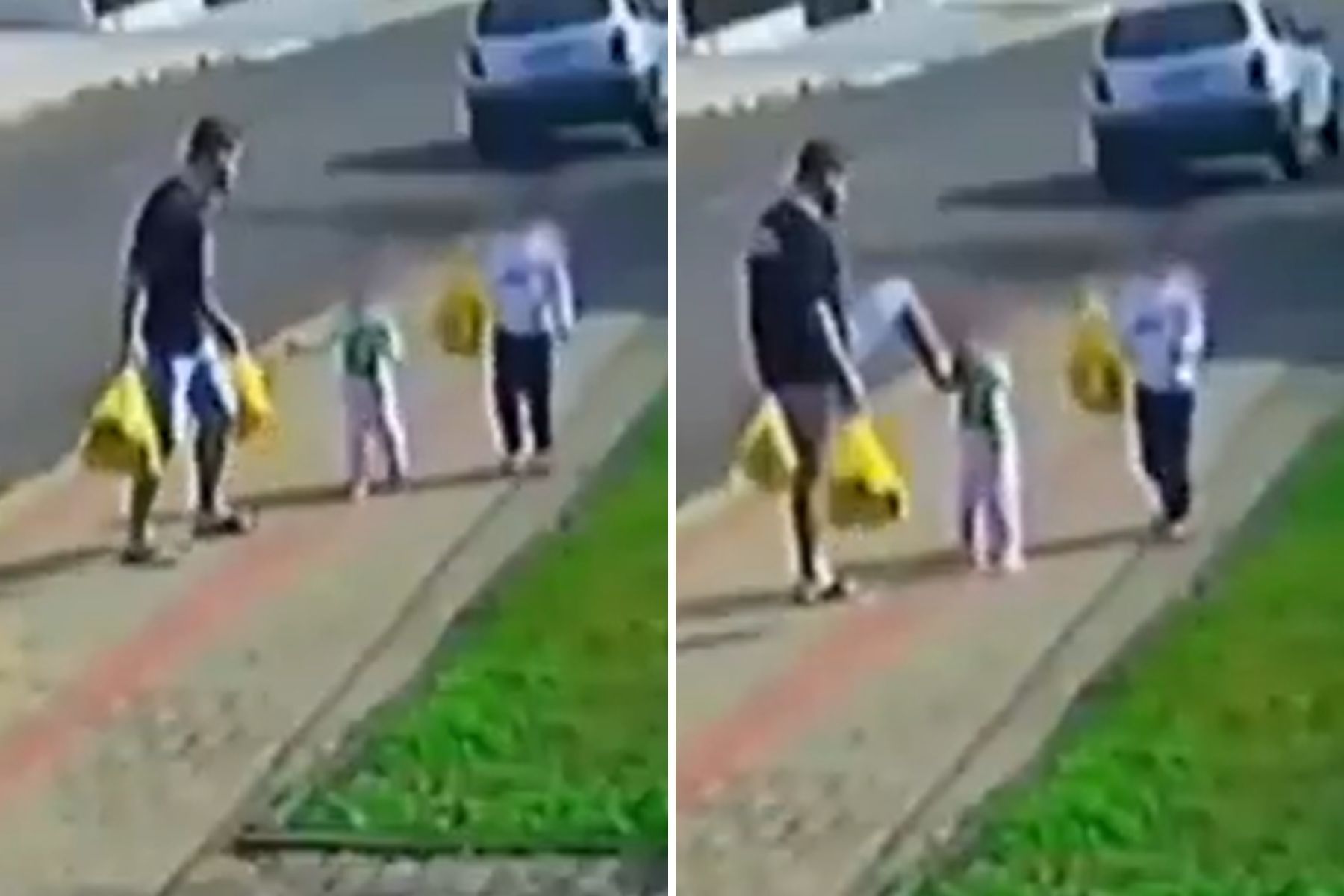 Mãe de menina de 3 anos chutada pelo pai faz B.O após ver vídeos na web